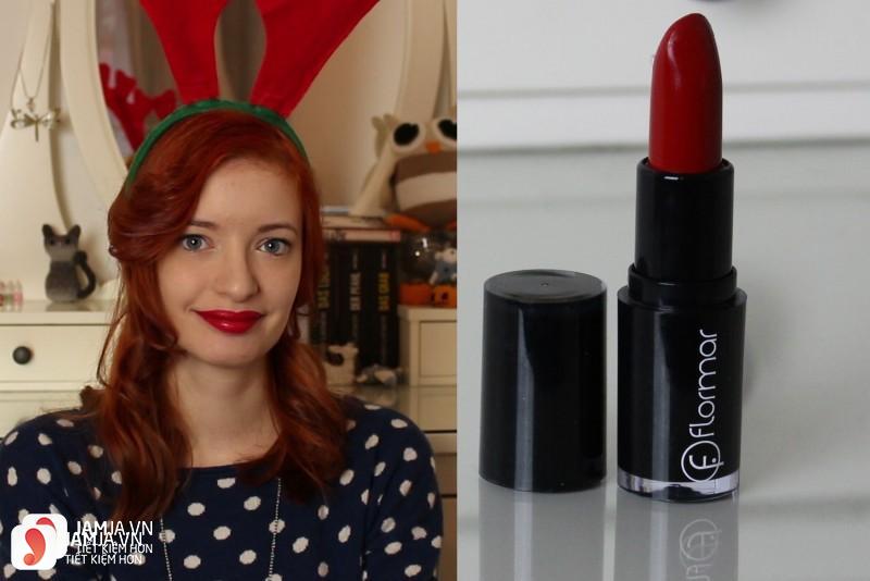 Review dòng son Flormar Long Wearing Lipstick 5