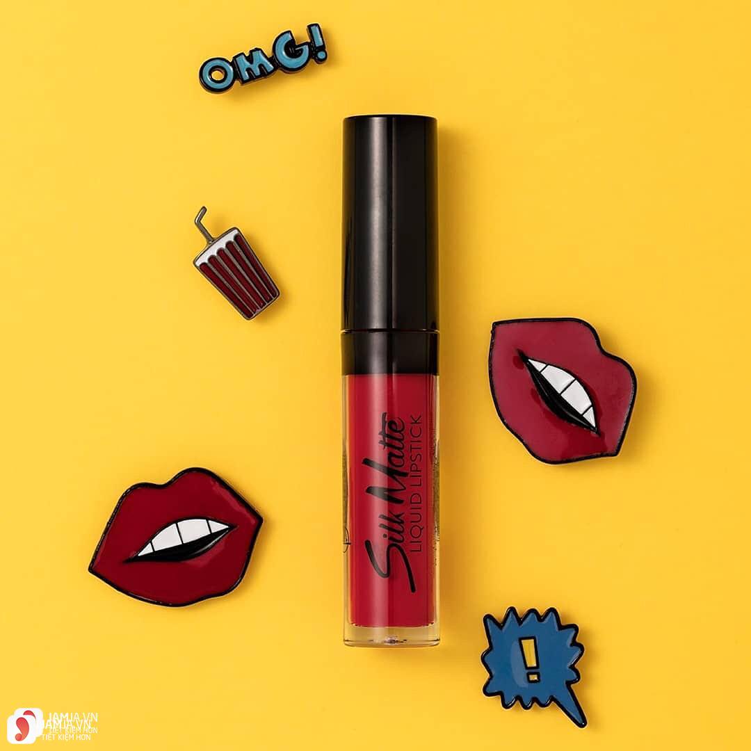 Review dòng son Flormar Silk Matte Liquid Lipstick 4