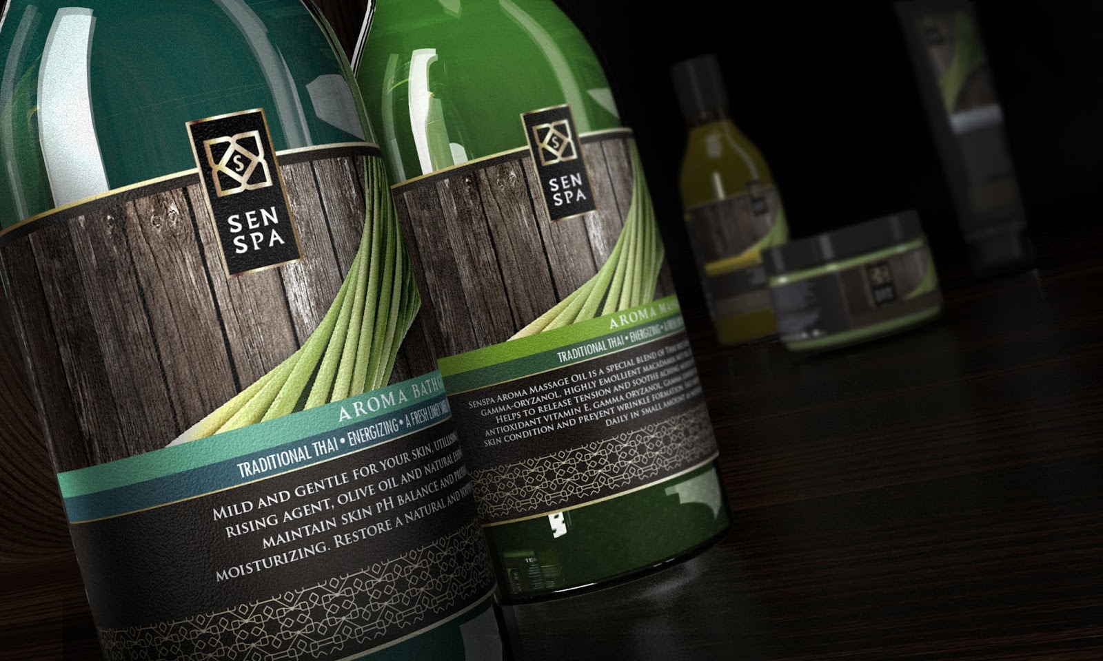 Senspa Lemongrass Aroma Set on Packaging of the World - Creative Package Design Gallery