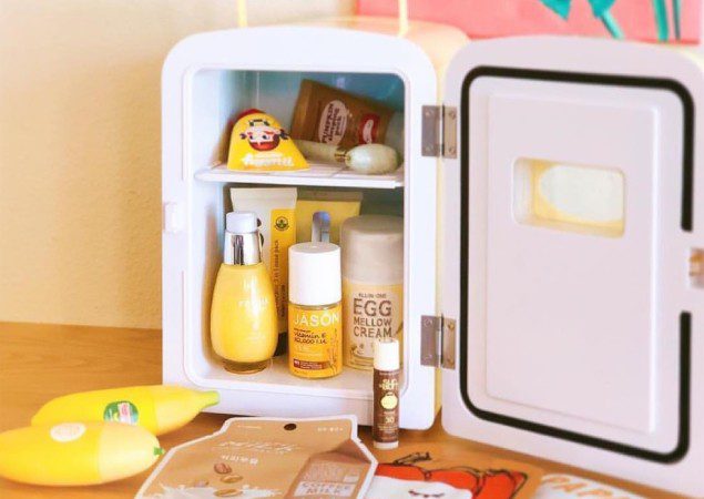 Tủ lạnh mini skincare giúp làm chậm quá trình oxy hóa của mỹ phẩm