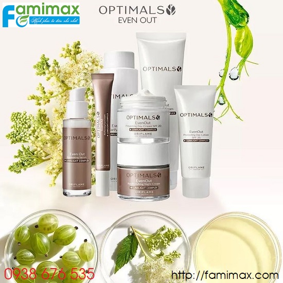 Bộ mỹ phẩm trị nám Oriflame Optimals Even Out 29857