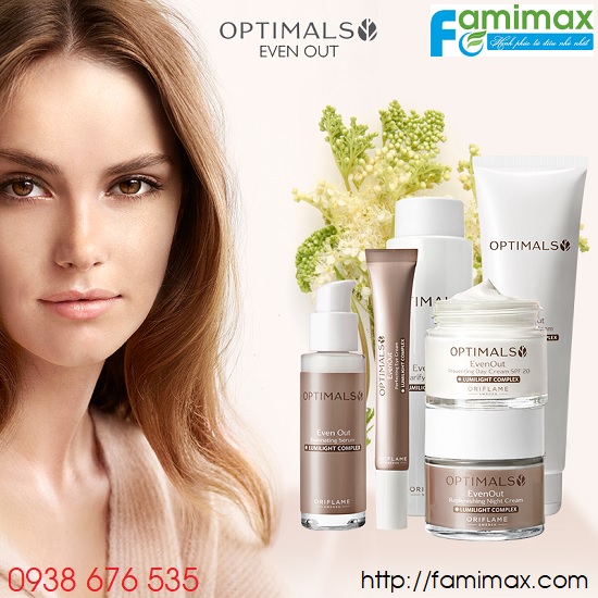 Bộ mỹ phẩm trị nám Oriflame Optimals Even Out 29857