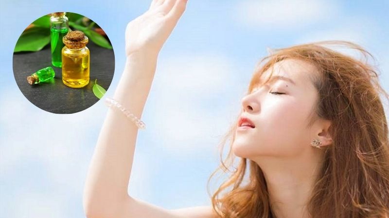 Catechin trong trà xanh có tác dụng như một loại chống nắng dạng nhẹ