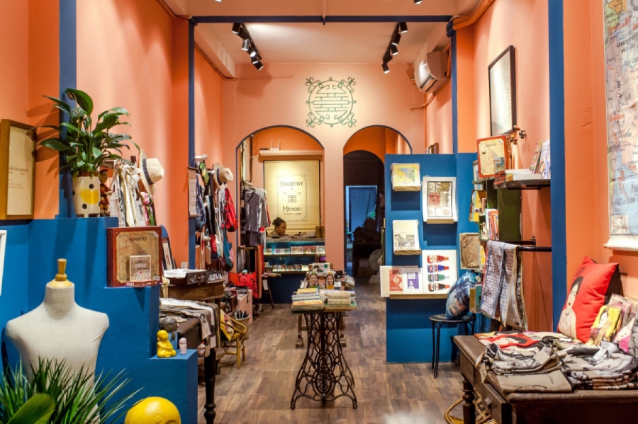 Collective Memory giống như một cửa hàng và bảo tàng thu nhỏ