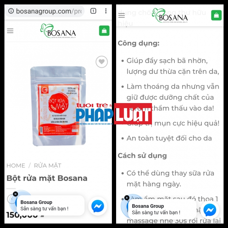 “Thổi phồng” nguyên liệu thực phẩm như thuốc trị bệnh, lừa dối người dùng.