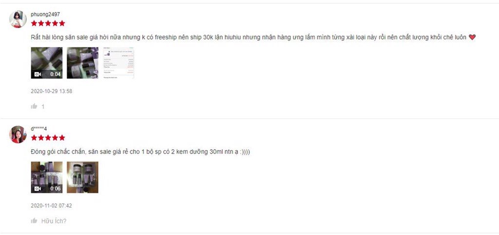 Review của khách hàng sau khi sử dụng sản phẩm Innisfree Jeju Orchid Enriched Cream