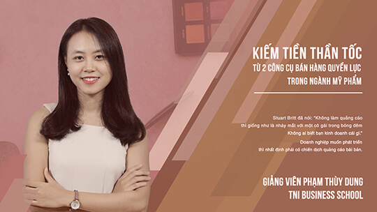 Khóa học hướng dẫn kinh doanh mỹ phẩm