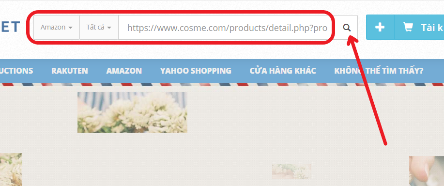 Add items to cart on Zenmarket site-How to order from @cosme