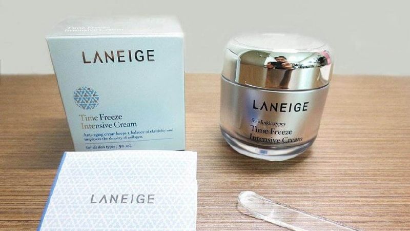 Laneige Time Freeze Intensive Cream được bán chính hãng website Laneige