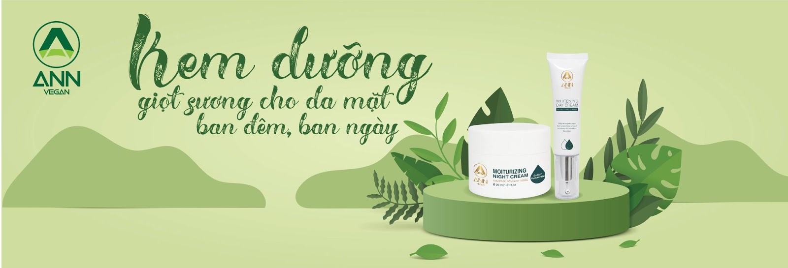 Kem dưỡng da giọt sương ngày đêm