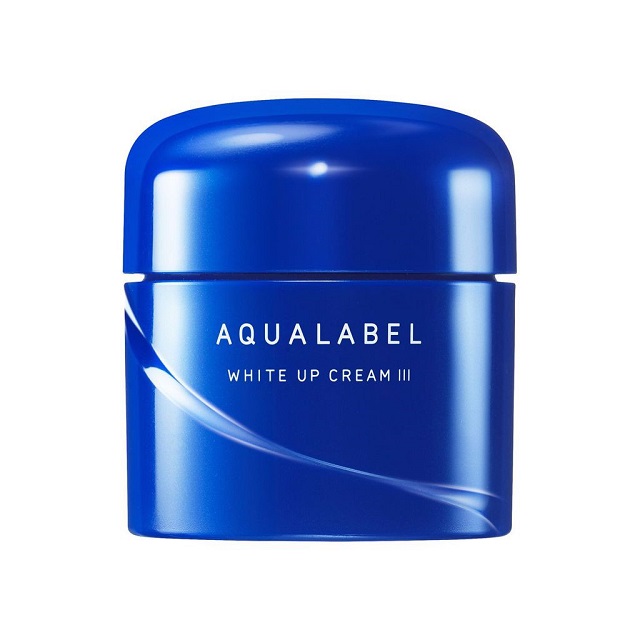 Kem dưỡng trắng Shiseido Aqualabel White up Cream màu xanh