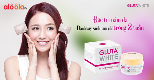 kem trị nám gluta white