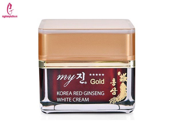 Kem sâm My Gold Korea Red Ginseng White Cream