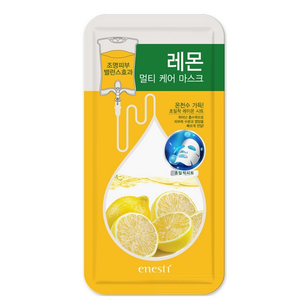 Mặt Nạ Chanh Giảm Mụn Và Kiểm Soát Nhờn Enesti Lemon Multi Care Mask