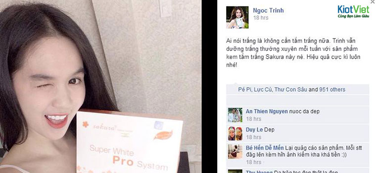 Xen kẽ câu chuyện vào nội dung - cách viết bài đăng hay về mỹ phẩm