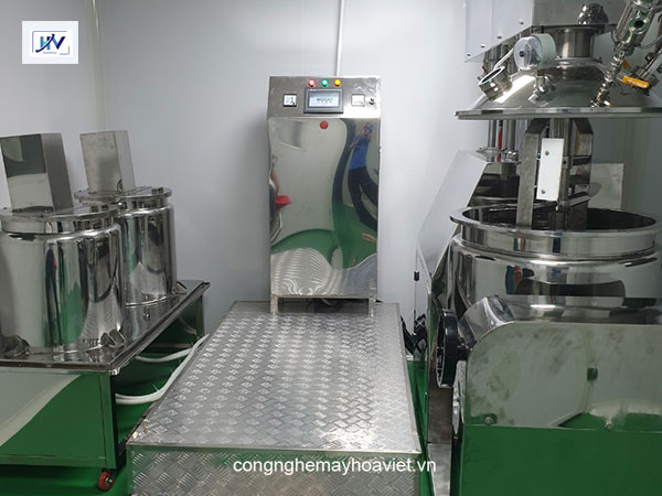 Máy trộn nhũ hóa mỹ phẩm