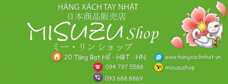 Misuzu Shop - Cửa hàng chuyên bán đồ Nhật uy tín ở Hà Nội
