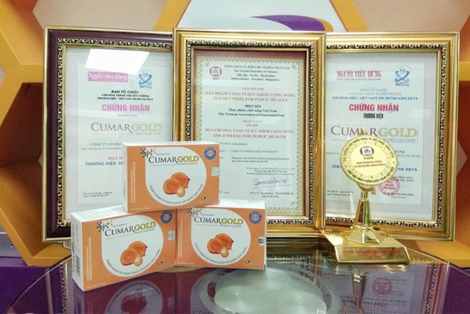 Một số giải thưởng của CVI Pharma