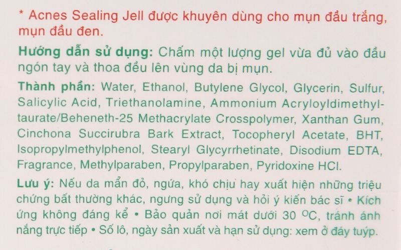 Kem trị mụn Acnes có tốt không