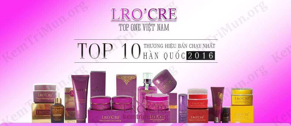 Mỹ phẩm thương hiệu Irocre nằm trong top 10 thương hiệu bán chạy nhất tại Hàn Quốc
