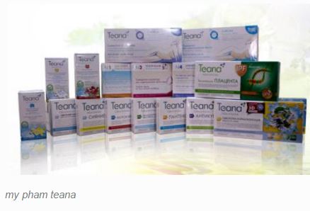 my pham TEANA collagen tuoi