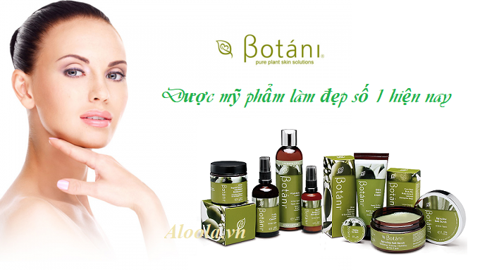 mỹ phẩm botani mỹ phầm hữu cơ botani