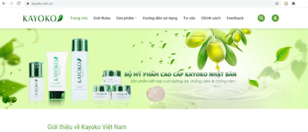 Kayoko Việt Nam là đơn vị phân phối mỹ phẩm Kayoko chính hãng