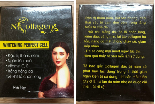 Mỹ phẩm N-Collagen ghi công dụng không đúng bản chất sản phẩm bị xử phạt