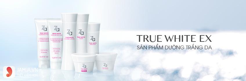 sản phẩm dưỡng da Za True White1
