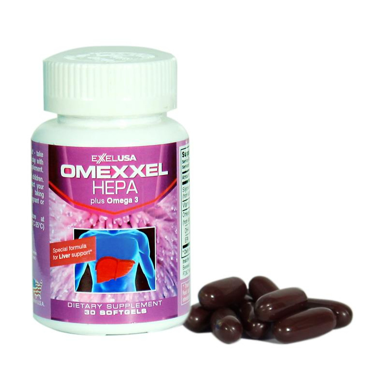 Omexxel Hepa - Sản phẩm mát gan của Mỹ