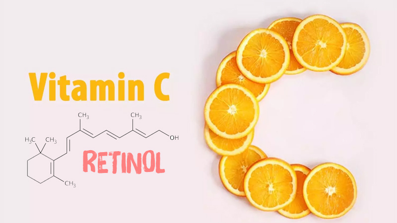 Không kết hợp vitamin C và retinol trong cùng một chu trình dưỡng da