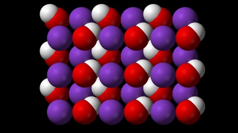 Tính chất hóa học của Potassium Hydroxide