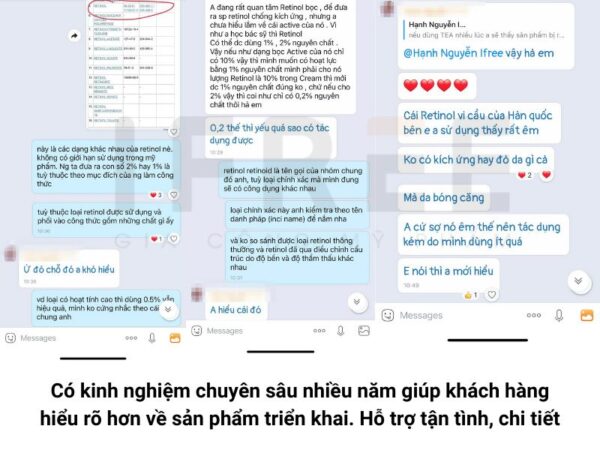 quy trình chăm sóc khách hàng tại IFREE