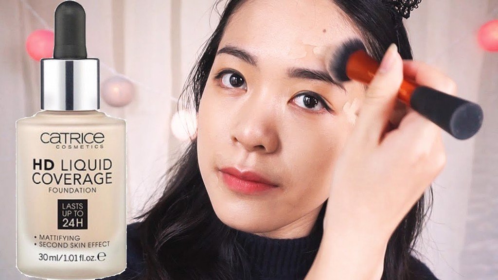 review Kem nền Catrice HD Liquid Coverage Foundation 24h