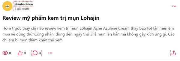 Review tích cực từ một số khách hàng khác