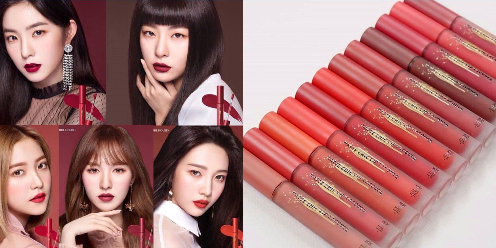 review son kem li Son kem Etude House Matte Chic Lip Lacquer 