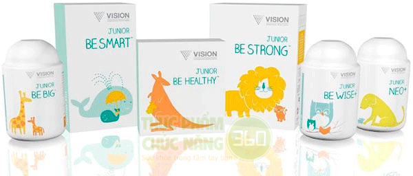 bộ sản phẩm vision junior hit