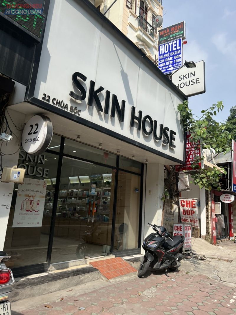 Cơ sở Skin House tại số 22 Chùa Bộc, phường Quang Trung, quận Đống Đa, Hà Nội