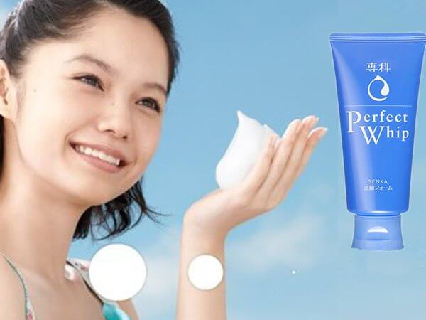 Sữa rửa mặt Shiseido Perfect Whip mang lại cảm giác thoải mái và dễ chịu cho da