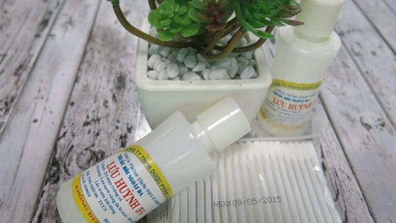 Cách trị mụn bằng lưu huỳnh 5