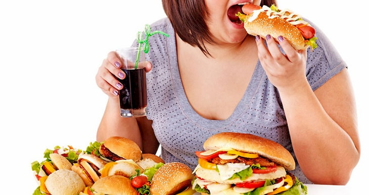 Đồ ăn dầu mỡ sẽ gây tăng cân và không tốt cho bệnh viêm loét dạ dày