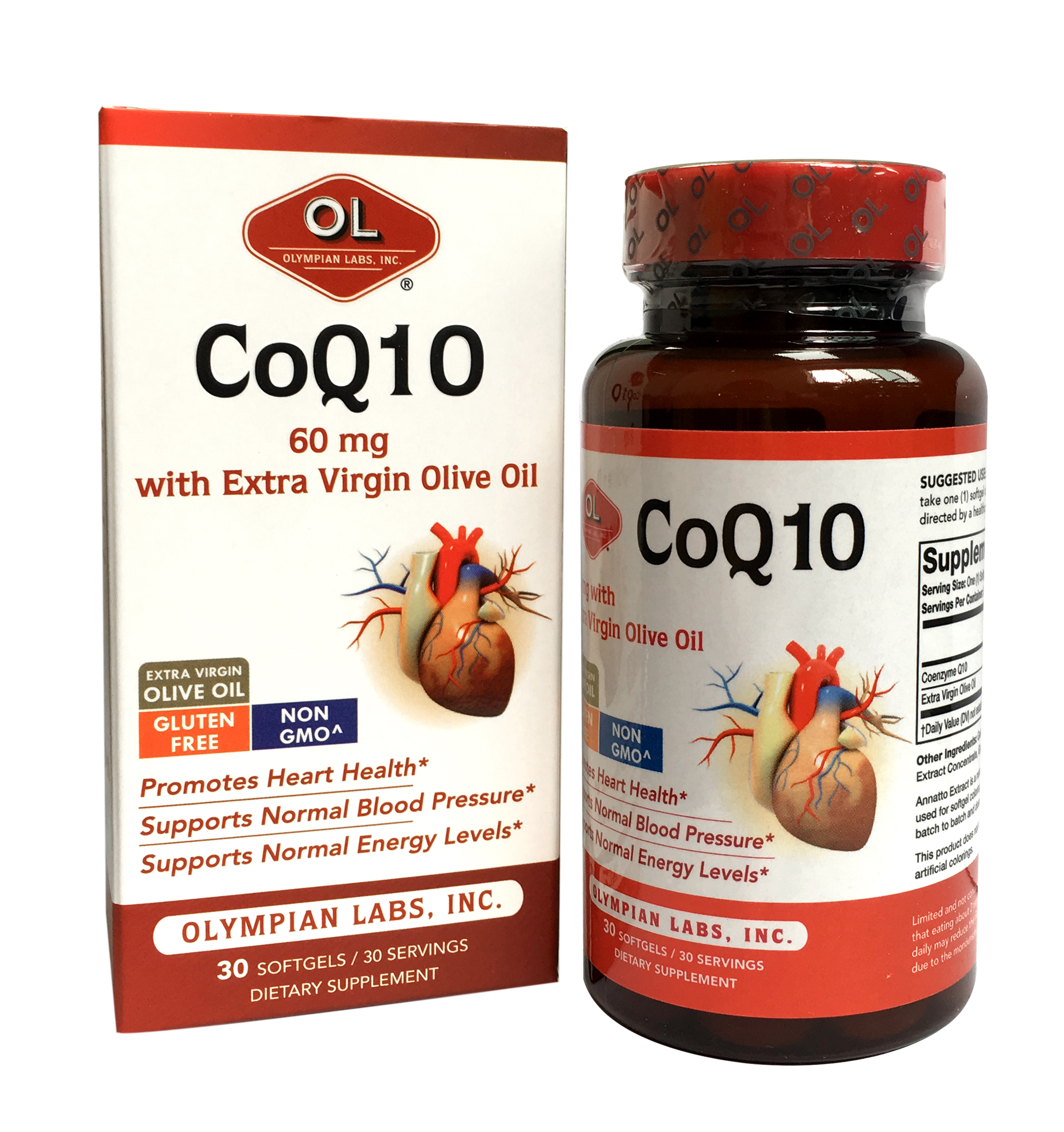 CoQ10 with Extra Virgin Olive Oil