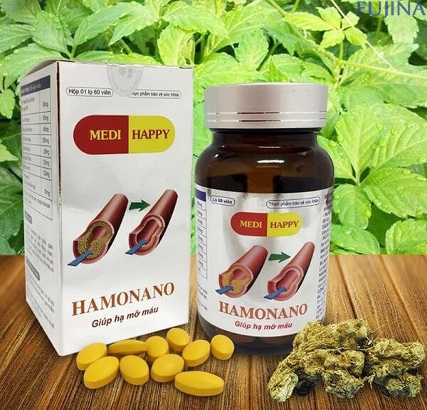 thuốc mỡ máu của nhật medi happy
