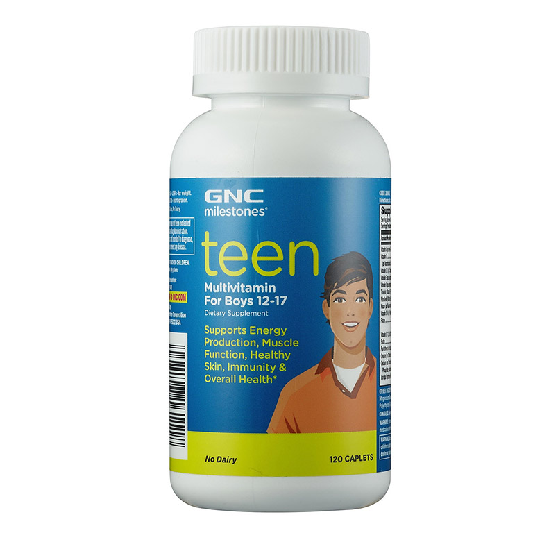 Viên uống Teen Multivitamin For Boys 12 - 17 GNC