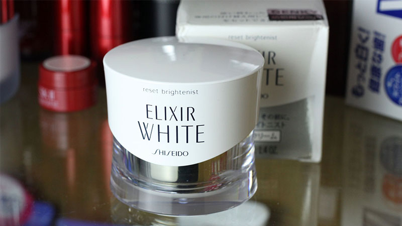 Kem massage mặt Shiseido Elixir White