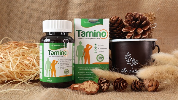 Viên tăng cân Tamino giúp tăng cơ giảm mỡ cho người gầy