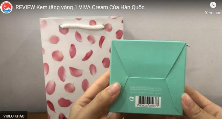 Sản phẩm tăng vòng 1 Viva cream có kích ứng không?