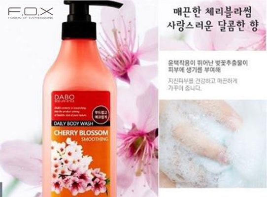 Sữa tắm Hàn Quốc hương nước hoa Dabo Romantic Rose