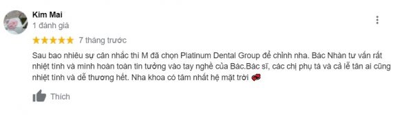 Trồng răng Implant ở Tphcm tại Nha khoa Platinum