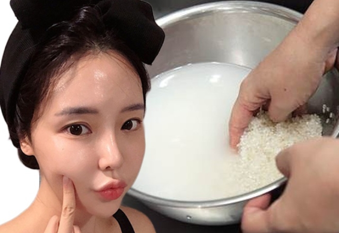 Cách sử dụng nước vo gạo để làm trắng da mặt